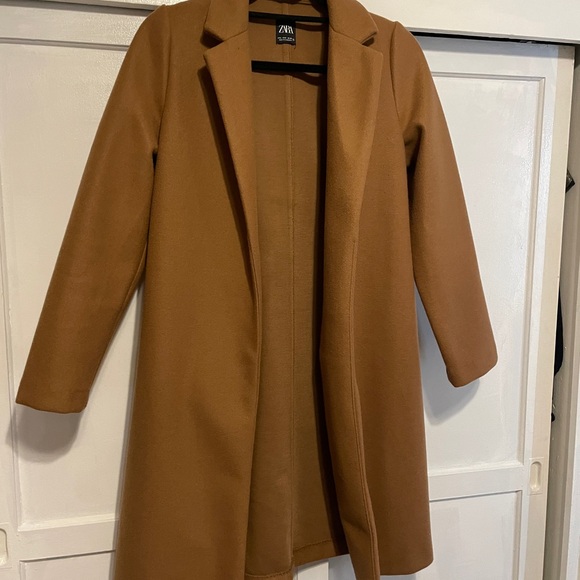 Zara Jackets & Blazers - Zara Women's Tan Coat